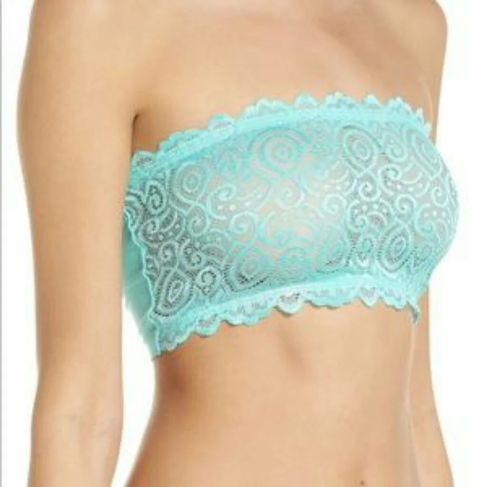 Free People Seamless Lace Bandeau Bralette